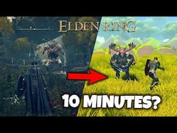 Can I Make Elden Ring in 10 MINUTES? | Unity 3D