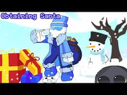 obtaining santa | Slap Battles Roblox