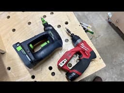 Festool C18 vs Milwaukee M12 installation driver. My opinion