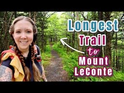 Hiking Longest Trail to Mt. LeConte - Boulevard Trail (Great Smoky Mountains)