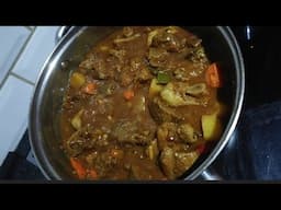 Beef stew recipe/South African flavor