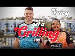 Kingy & Kez get a grilling! it's spicy!