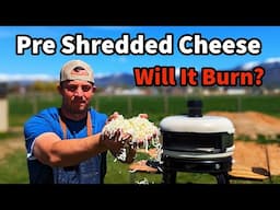 Does Pre Shredded Cheese Burn in a Pizza Oven | Gozney Dome