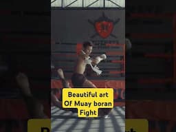 Beautiful fighting art of #muayboran #muaythai #martialarts #thaiboxing #thailand