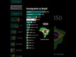 Immigration to Brazil 1850-2024