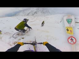 Mountain Biking Down a Black Ski Run was a BAD IDEA