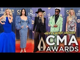 TOP 10 BEST & WORST DRESSED AT THE COUNTRY MUSIC AWARDS 2024! (CMAs)