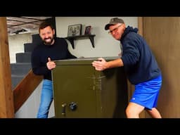 Psycho Dad and BigBrudda move a 700 lb Safe