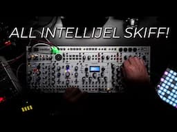 Minimal Intellijel Only Modular Eurorack Skiff's feat. Rubicon, Shapeshifter, Morgasmatron