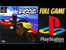 Road Rash [PS1] Gameplay Walkthrough FULL GAME [4K60ᶠᵖˢ🔴]