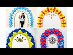 4 Different Types of Balloon Arch Design