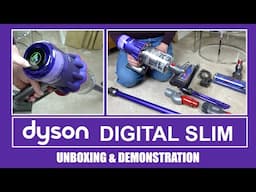 Dyson Digital Slim Cordless Vacuum Cleaner Demonstration & Review