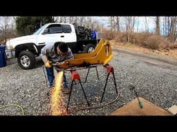 REPAIRING SNOW PUSHERS BEFORE A BIG WINTER STORM!! PRIMEWELD