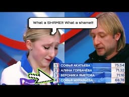 Sofia Muravyova is one of the most emotional figure skaters in Russia 😢