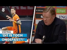 Koeman na Weghorst-vraag: 'Hersenloze mensen op social media'