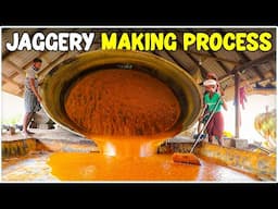 The Step-by-Step Jaggery Making Process - How to Transform Sugarcane into Jaggery