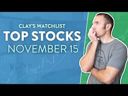 Top 10 Stocks For November 15, 2024 ( $QUBT, $ELAB, $UAVS, $MTEM, $NVDA, and more! )