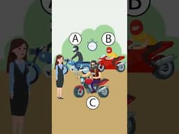 Which biker is good for lift ?   IQ TEST | Malayalam Riddles| Brain Test| Detective Riddles #shorts