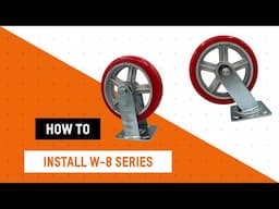 👨‍🔧 How To Install - W-8 Series