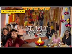 My first Vlog in✨My new Iphone 16 || Diwali Celebreations in our Nursing College 🔥