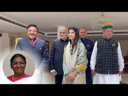 Maithili Thakur met President Droupadi Murmu - VLOG