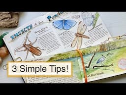 3 Tips to Journal Outside/Nature Journal