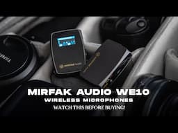 Mirfak Audio WE10 Wireless Microphone | Best Alternative to the Rode Wireless GO?