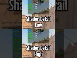 CS2 Shader Detail High vs Low | Best CS2 Graphics Optimization Settings for FPS Guide (NVIDIA/AMD)