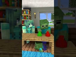 Why is the ball not in the red cup - Minecraft Animation