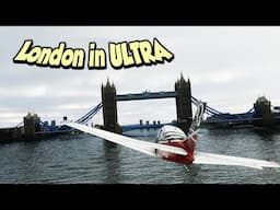 Crazy Boeing Pilot joins me while low-flying London in Flight Simulator 2020 (in Ultra Graphics)