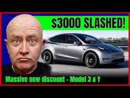 Tesla just slashed $3000 off the Model 3 & Model Y | Auto Expert John Cadogan