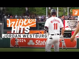 Every Jordan Westburg Hit from 2024 | Silver Slugger Finalist | Baltimore Orioles