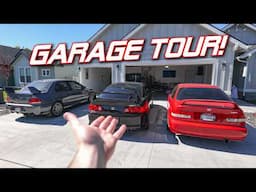 GARAGE TOUR! My Simple but Efficient "Car Guy" Garage (Tool Boxes, Detailing, Accessories)