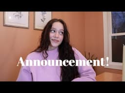 I have a channel announcement.. let's talk