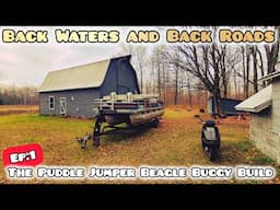 Ep:1 A Small Budget Shanty Boat Anyone Can Build | The Puddle Jumper