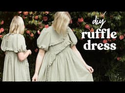 How to Make the PERFECT RUFFLE DRESS | Step-by-Step Sewing Tutorial