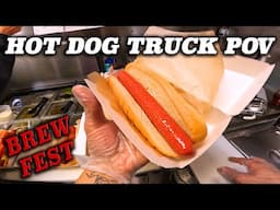 HOT DOG TRUCK | COOKING POV | BEERFEST (2)