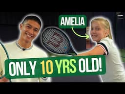 I Coached One Of The BEST Tennis Juniors In the UK!