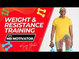 40 minute | Weights and Resistance Training | 25th April 2024 | Mr Motivator