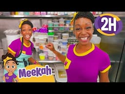 Meekah Designs Her Own Cake | Blippi and Meekah Best Friend Adventures | Educational Videos for Kids