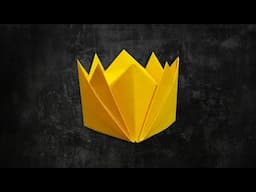 How To Make Origami Crown V2 | Paper Crown