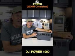 DJI POWER 1000 battery capacity, power & surge handling. #power1000 #jeepcamping #power #dji  #lfp