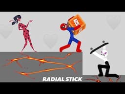 Best Falls | Stickman Dismounting compilation of funny moments #487