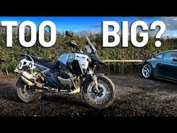 Filtering and commuting on a land yacht?! BMW R1300 GSA diaries part 2