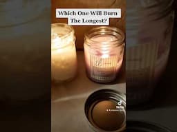 Testing emergency candles #selfsufficiency #emergencypreparedness #offgridlife