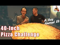 The BIGGEST PIZZA IN PA w/ A GUY NAMED ELI (Eli Lessig)