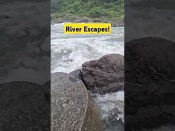 River escapes #neelamvalley #muzaffarabad #azadkashmir #riverganga #neelumriver