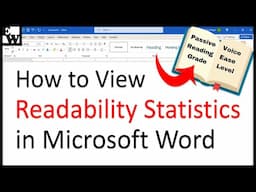 How to View Readability Statistics in Microsoft Word (PC, Mac & Web)