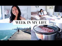 WEEK IN MY LIFE:🙏🏼🤍power of Prayer, working 9-5, meal prep, goal setting, self care | christian vlog