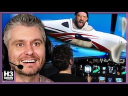 We Tried To Emergency Land A Plane In A Realistic Flight Simulator - H3 Show #78